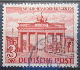 Poštovní známka Západní Berlín 1949 Brandenburská brána Mi# 59 Kat 20€
