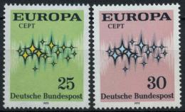 Poštovní známky Nìmecko 1972 Evropa CEPT Mi# 716-17