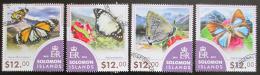 Poštovní známky Šalamounovy ostrovy 2015 Motýli Mi# 3302-05 Kat 17€