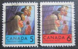 Poštovní známky Kanada 1969 Vánoce Mi# 444-45