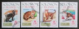 Poštovní známky Šalamounovy ostrovy 2013 Koèky Mi# 2327-30