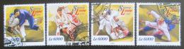 Poštovní známky Sierra Leone 2015 Judo Mi# 6738-41 Kat 11€
