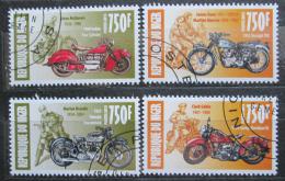 Potovn znmky Niger 2013 Motocykly Mi# 2313-16 Kat 12