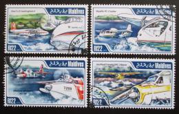 Poštovní známky Maledivy 2013 Letadla Mi# 4998-4501 Kat 11€