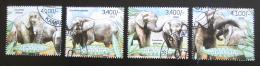 Poštovní známky Uganda 2012 Sloni Mi# 2965-68 Kat 13€