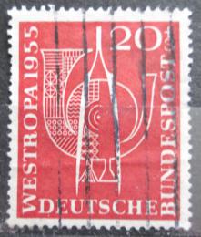 Poštovní známka Nìmecko 1955 WESTROPA Mi# 218 Kat 13€