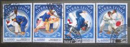 Poštovní známky Sierra Leone 2016 Judo Mi# 7638-41 Kat 11€