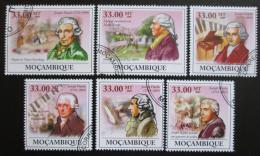 Potovn znmky Mosambik 2009 Joseph Haydn Mi# 3392-97 - zvtit obrzek