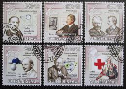 Potovn znmky Guinea-Bissau 2009 Nobelova cena 1916-18 Mi# 4532-37