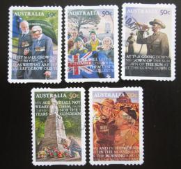 Poštovní známky Austrálie 2008 ANZAC Den Mi# 2994-98