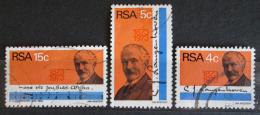 Poštovní známky JAR 1973 C. J. Langenhoven Mi# 424-26 Kat 7€
