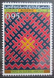 Poštovní známka Alžírsko 1968 Koberec z Djebel-Amour Mi# 498