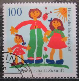 Poštovní známka Nìmecko 1992 Rodinný život Mi# 1621