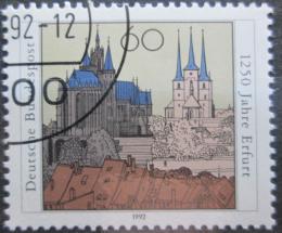 Potovn znmka Nmecko 1992 Erfurt, 1250. vro Mi# 1611 - zvtit obrzek