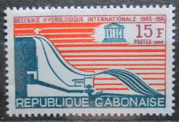 Potovn znmka Gabon 1968 Vodn hospodstv Mi# 298 - zvtit obrzek