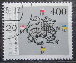 Poštovní známka Nìmecko 1995 Znak bavorského knížete Mi# 1805
