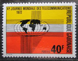 Potovn znmka Gabon 1972 Svtov den telekomunikace Mi# 477