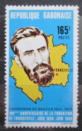 Poštovní známka Gabon 1980 Pierre Savorgnan de Brazza Mi# 730