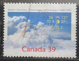 Poštovní známka Kanada 1990 Meteorologie Mi# 1195
