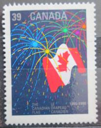 Poštovní známka Kanada 1990 Státní vlajka Mi# 1186