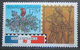 Poštovní známka Gabon 1989 Výstava PHILEXFRANCE Mi# 1041