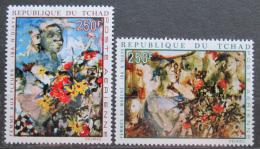 Poštovní známky Èad 1970 Umìní, Iba N Diaye Mi# 321-22 Kat 10€