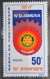 Potovn znmka ad 1975 Rotary Intl., 70. vro Mi# 708