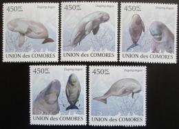 Poštovní známky Komory 2009 Dugong Mi# 2440-44 Kat 10€