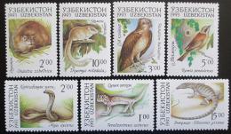 Poštovní známky Uzbekistán 1993 Fauna Mi# 7-13