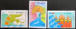 Poštovní známky Kuba 1972 Ochrana Benátek UNESCO Mi# 1828-30