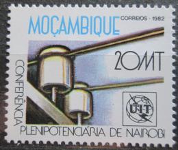Poštovní známka Mosambik 1982 Dohoda ITU Mi# 883