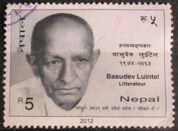 Poštovní známka Nepál 2012 Basudev Luintel, spisovatel Mi# 1069