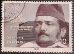 Poštovní známka Nepál 2012 Khagendra Bahadur Basnet Mi# 1070