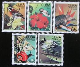 Potovn znmky Kuba 2003 Fauna a flra Mi# 4521-25 - zvtit obrzek