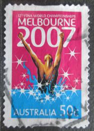 Poštovní známka Austrálie 2007 MS v plavání Mii# 2782