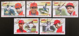 Poštovní známky Kuba 2004 Baseball Mi# 4654-58