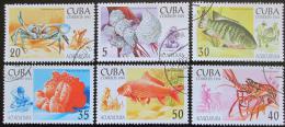 Potovn znmky Kuba 1994 Vodn fauna Mi# 3749-54