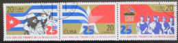 Potovn znmky Kuba 1984 Vtzstv revoluce, 25. vro Mi# 2816-18
