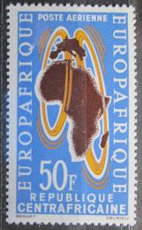 Potovn znmka SAR 1963 Organizace Europafrique Mi# 46