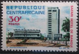 Potovn znmka SAR 1967 Hotel Safari v Bangui Mi# 131