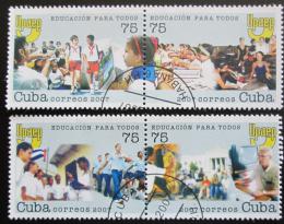 Potovn znmky Kuba 2007 Vzdln pro vechny Mi# 4990-93