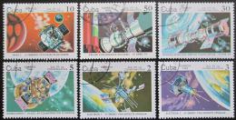 Potovn znmky Kuba 1984 Den kosmonautiky Mi# 2844-49