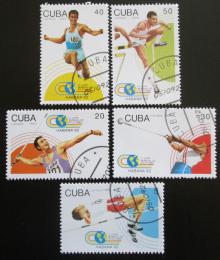 Poštovní známky Kuba 1992 SP v lehké atletice Mi# 3608-12