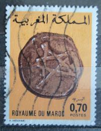 Poštovní známka Maroko 1976 Stará mince Mi# 849