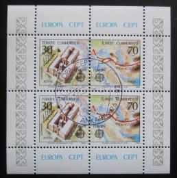 Poštovní známky Turecko 1982 Evropa CEPT Mi# Block 21