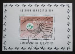 Poštovní známka Belgie 1967 Výstava Postphila Mi# Block 38