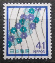 Poštovní známka Japonsko 1989 Vìnec z kvìtin Mi# 1869
