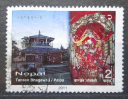 Potovn znmka Nepl 2011 Tansen Bhagawati Mi# 1029