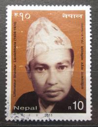 Poštovní známka Nepál 2011 Shankar Lamichhane, spisovatel Mi# 1025