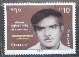 Poštovní známka Nepál 2012 Bhuvaneswor Patheya, spisovatel Mi# 1071